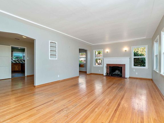 Beautiful Hardwood Floors and Freshly painted walls .