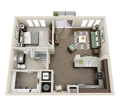 Floor plan Clarkson