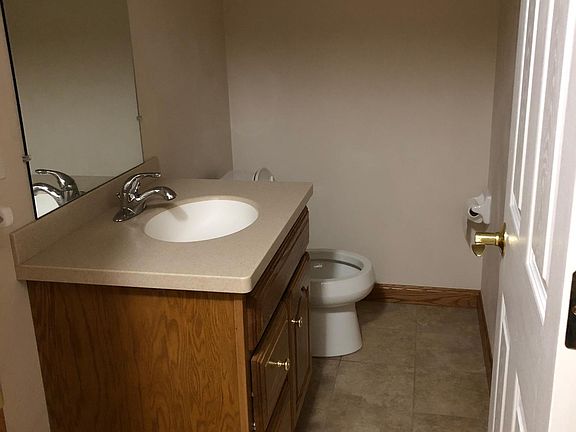 Half bath located on first floor.