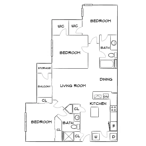 Floor plan Design 3A Premier 2