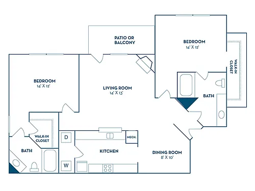 Floor plan Barcelona