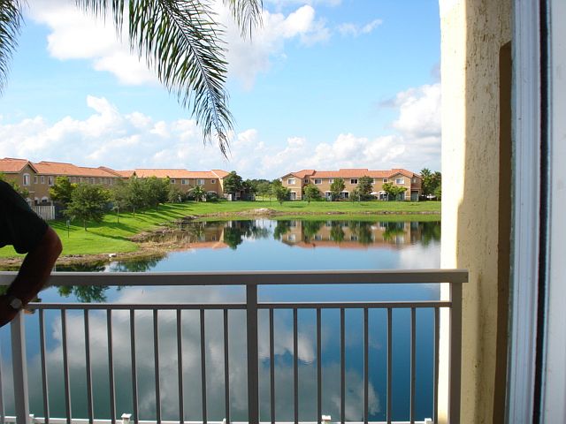 View from the balcony 