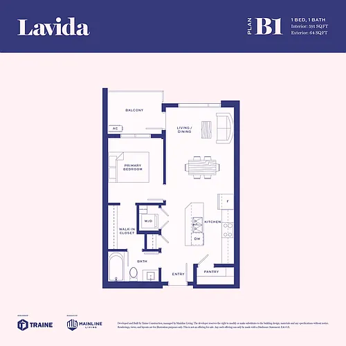 Floor plan B115