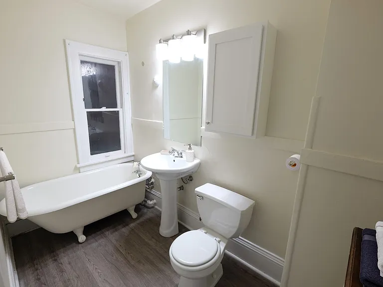 Step into the inviting charm of Central Lakes of Uptown. This beautifully designed bathroom features elegant fixtures and modern amenities, creating a serene oasis for relaxation. Schedule a tour today and see your new home come to life!
