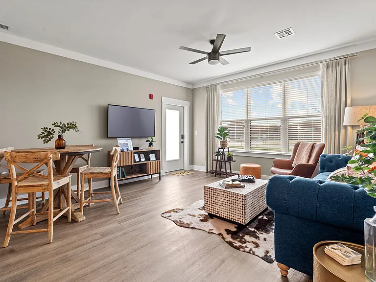 Live with ease and take in plenty of light in our spacious living spaces
