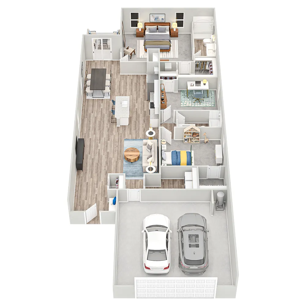 Floor plan Oak