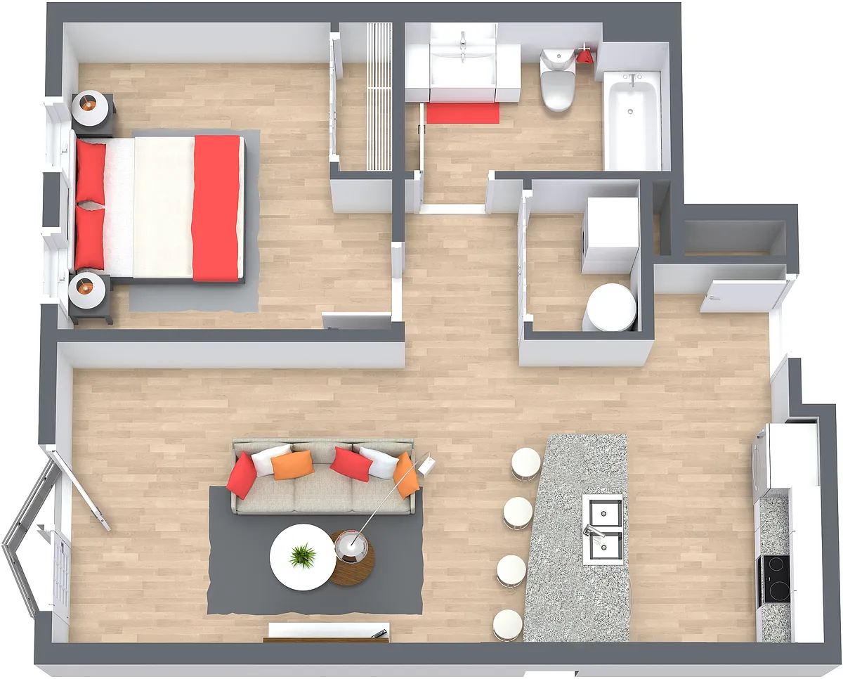 Floor plan North