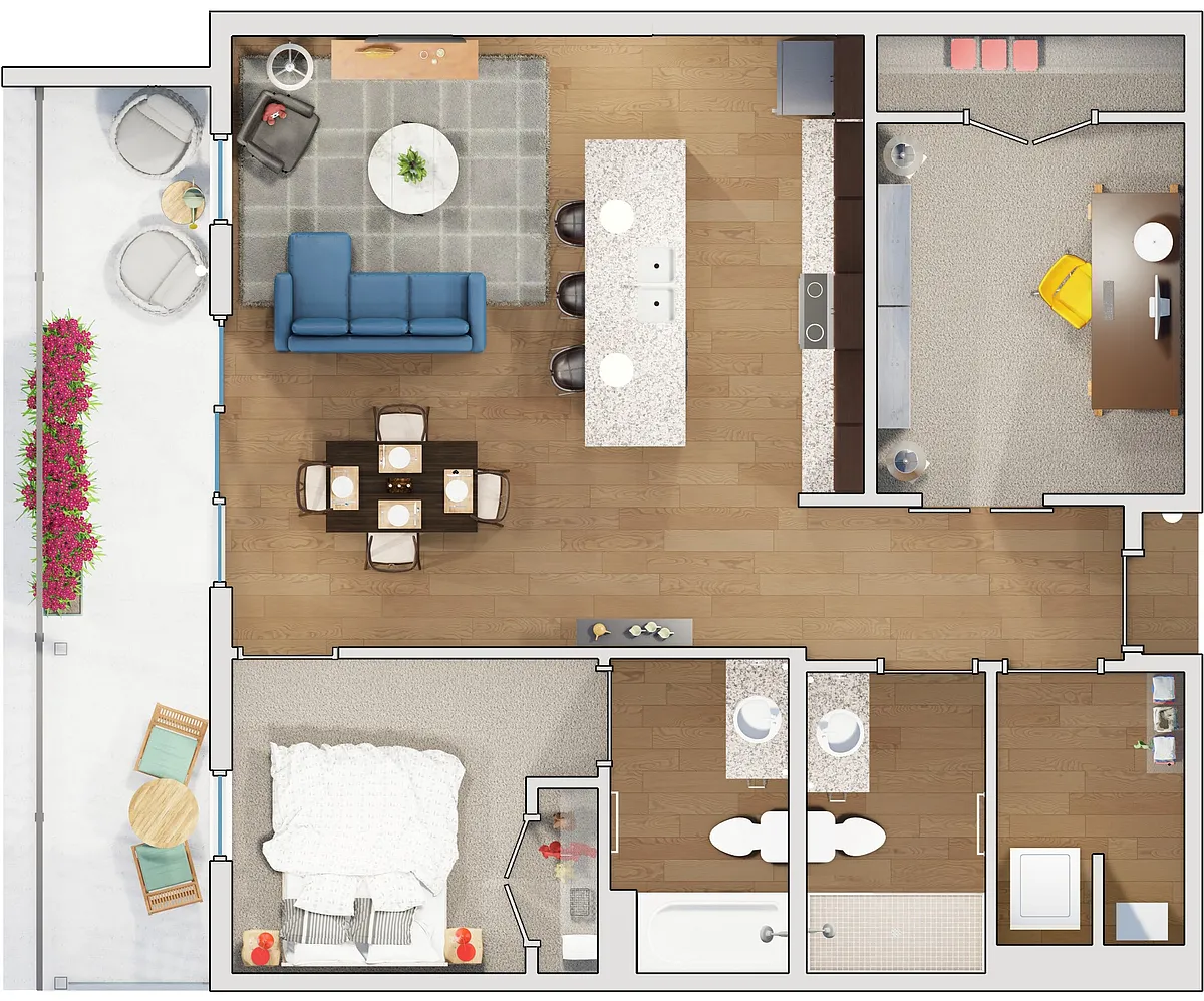 Floor plan B11