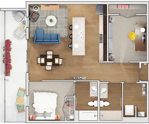 Floor plan B11