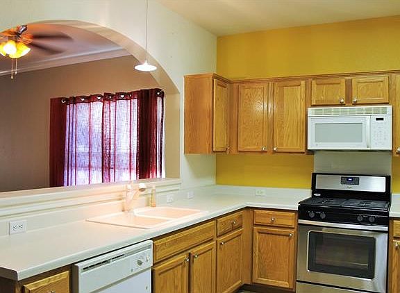 Kitchen open to breakfast