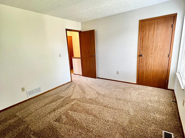 2nd bedroom. 3 closets, 2 five ft long and 3 has hanging plus storage.