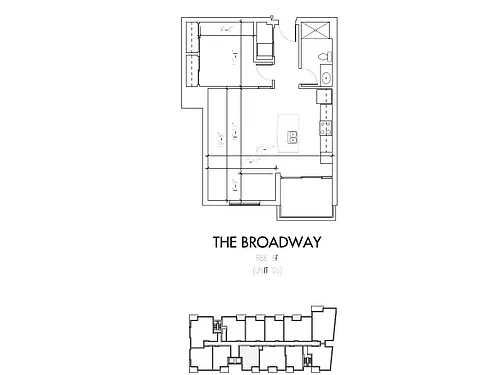 Floor plan The Broadway