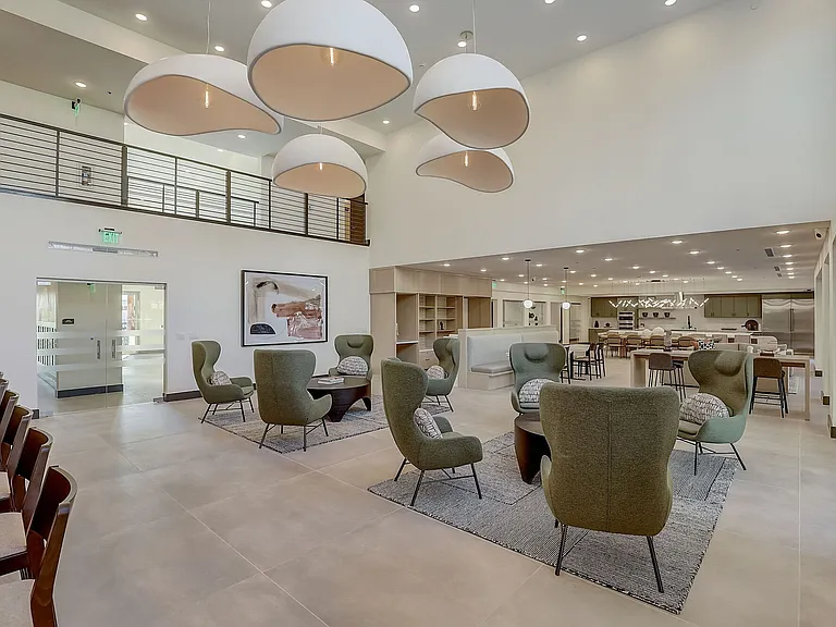Clubhouse with Lounge Areas