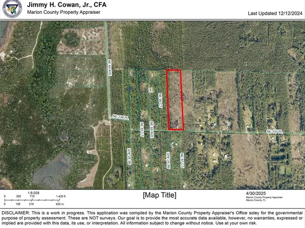 NE 137th Pl Lot 5, Citra, FL 32113