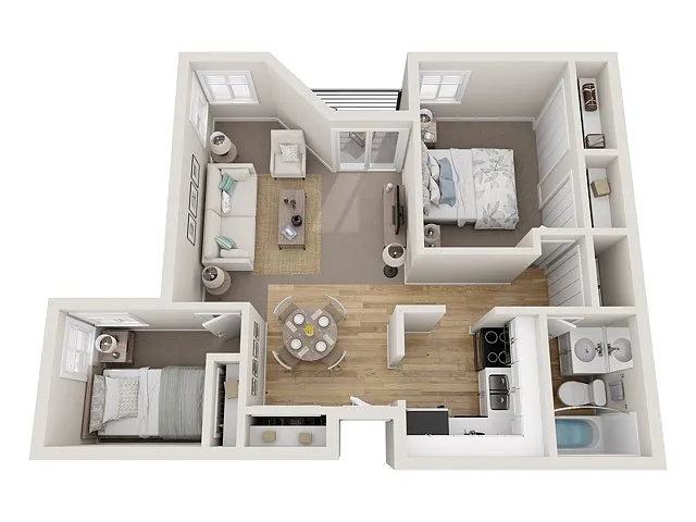 Floor plan B5GR
