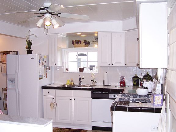 Kitchen area. Appliances included.
