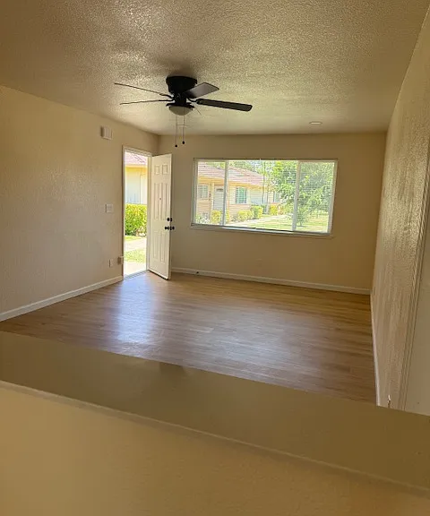 Open view from dining area.