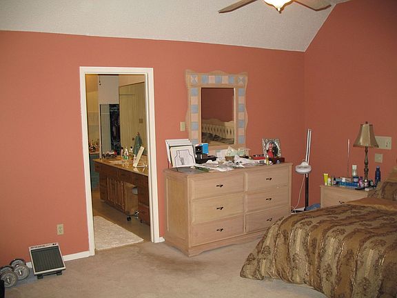 Spacious master suite