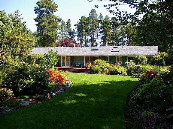 Back view of home