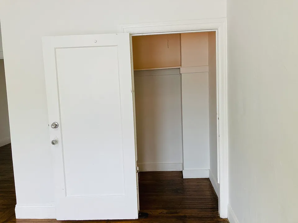 Extra large closet, big enough to be a small office.