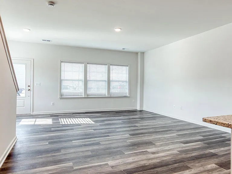 Airy, open-concept design