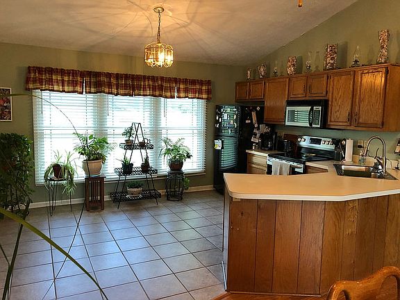 Kitchen with 2 pantries.