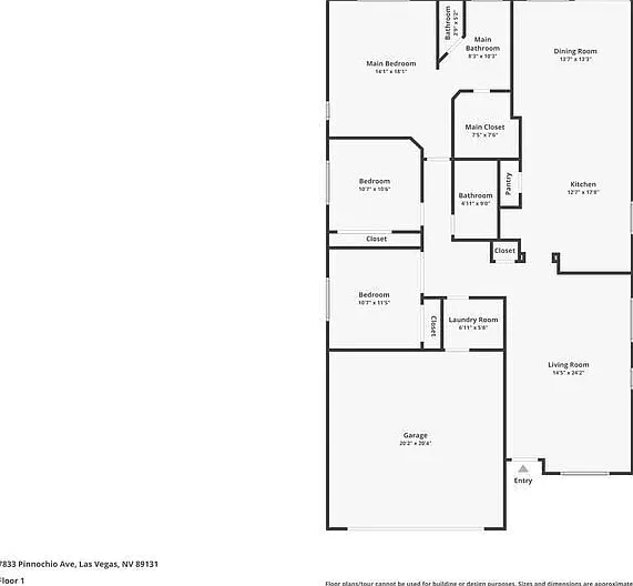Stunning One Story, 3-Bedroom near North Cimarron Road & West Elkhorn Road — Photo 3