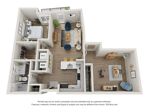 Floor plan B8