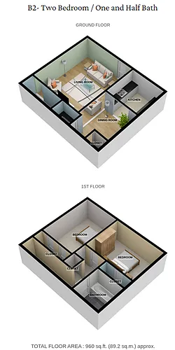 Floor plan B2 Split Level