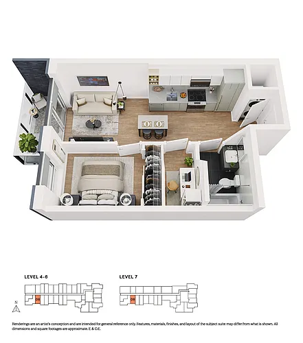 Floor plan 708