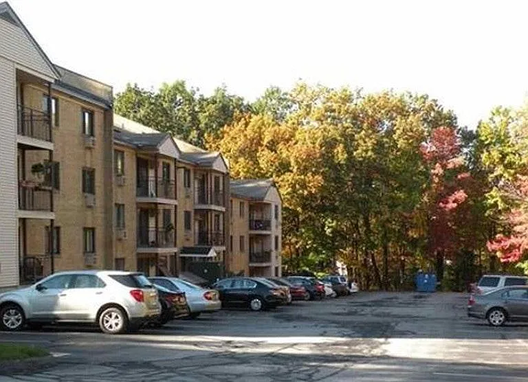 Plenty of off-street parking just for our buidling