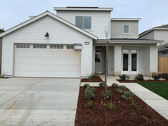 Drive way and front view of the property