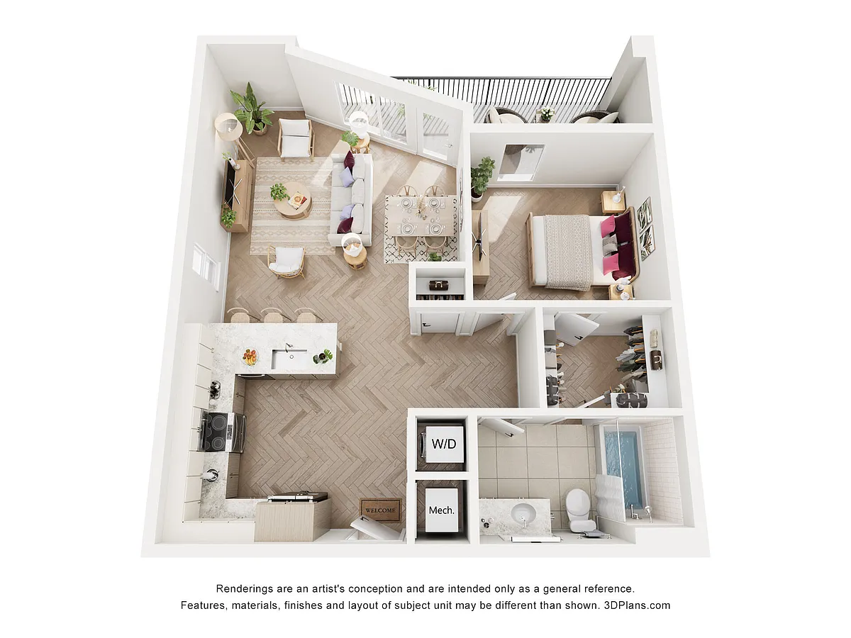 Floor plan Blush