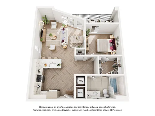 Floor plan Blush