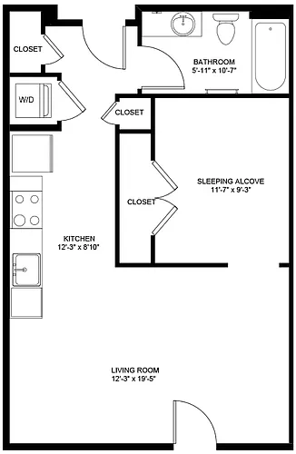 Floor plan Jr3
