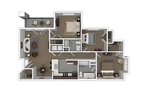 Floor plan C1/C2 - Mooresville