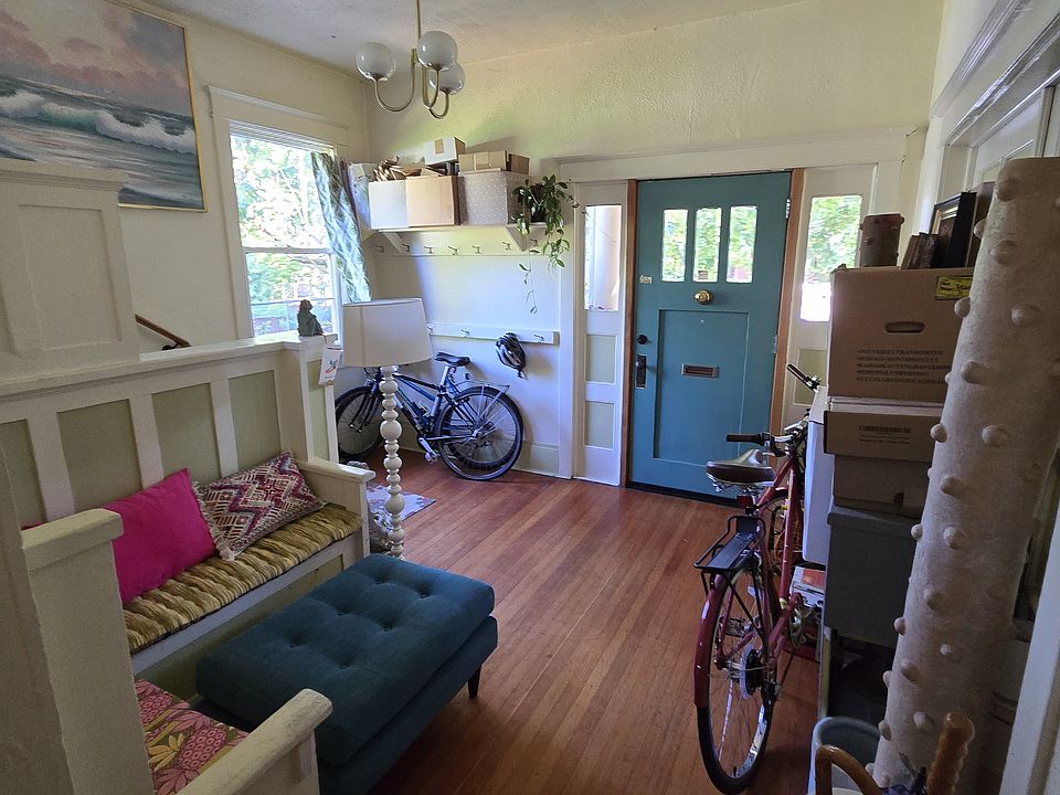 entry facing front door