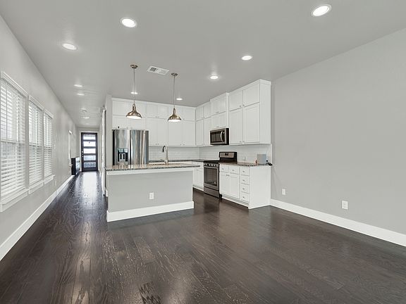 Kitchen from living room