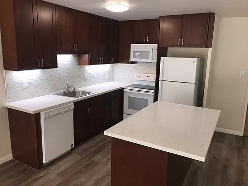 Floor plan Two Bedroom with Balcony