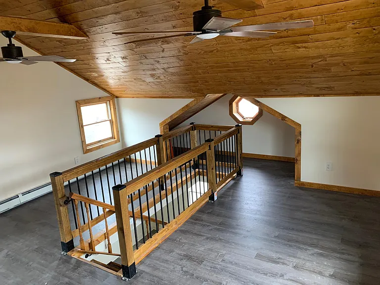 Attic bedroom