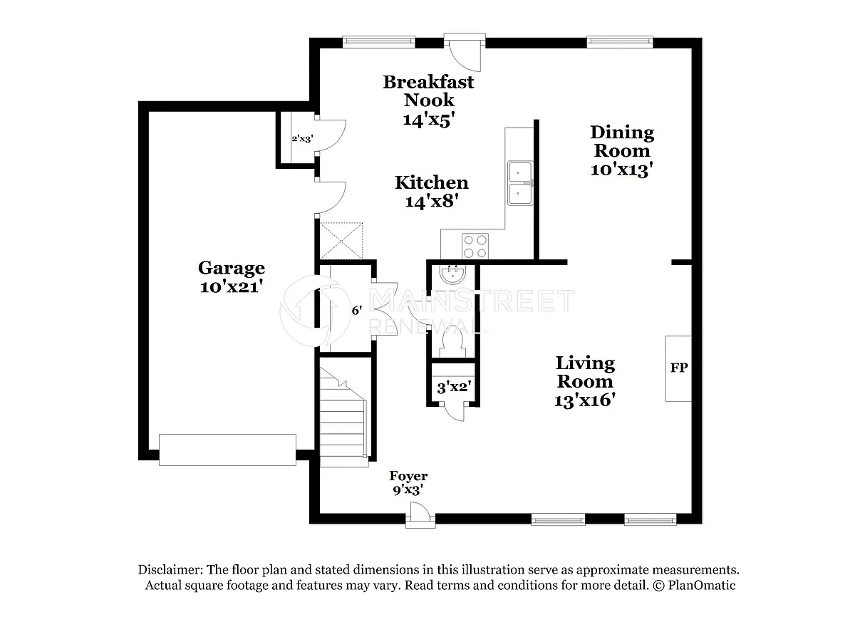 Floor Plan - 934 Grassy Patch Ln
