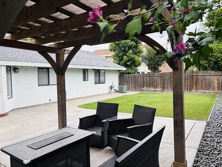 Backyard Pergola