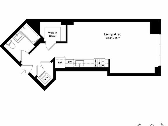 2nd image of 8 Court Sq #7K