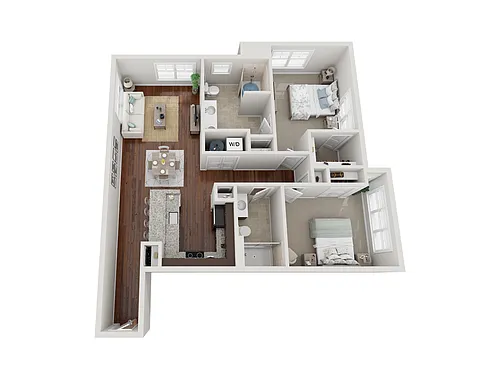 Floor plan The Powhatan