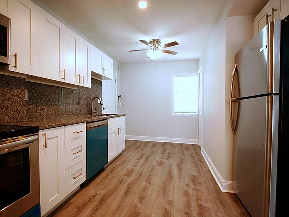 Wide view of kitchen