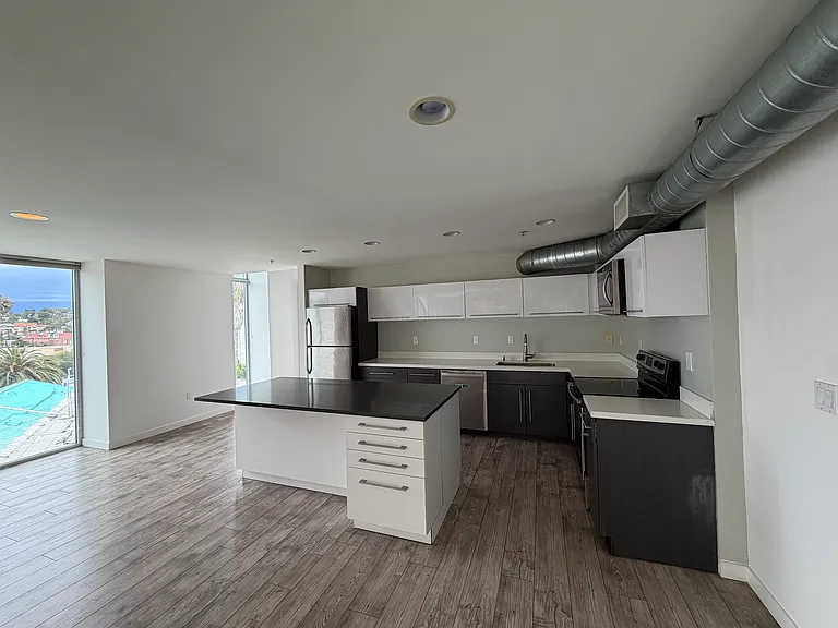 Modern kitchen with island