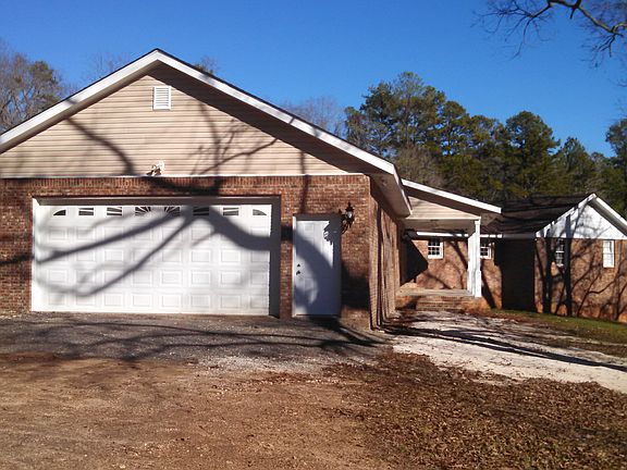 Garage from driveway