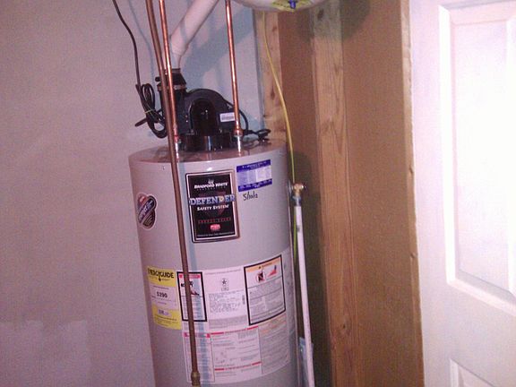 New water heater