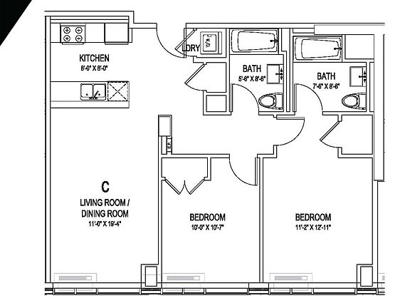 2nd image of 2703 42nd Rd APT 24C