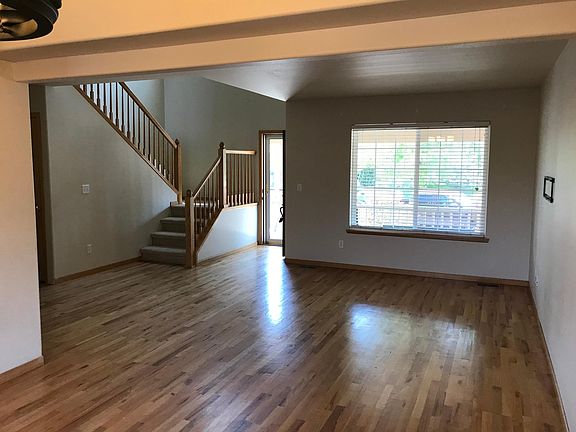 Front entry and living room